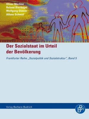 cover image of Der Sozialstaat im Urteil der Bevölkerung
